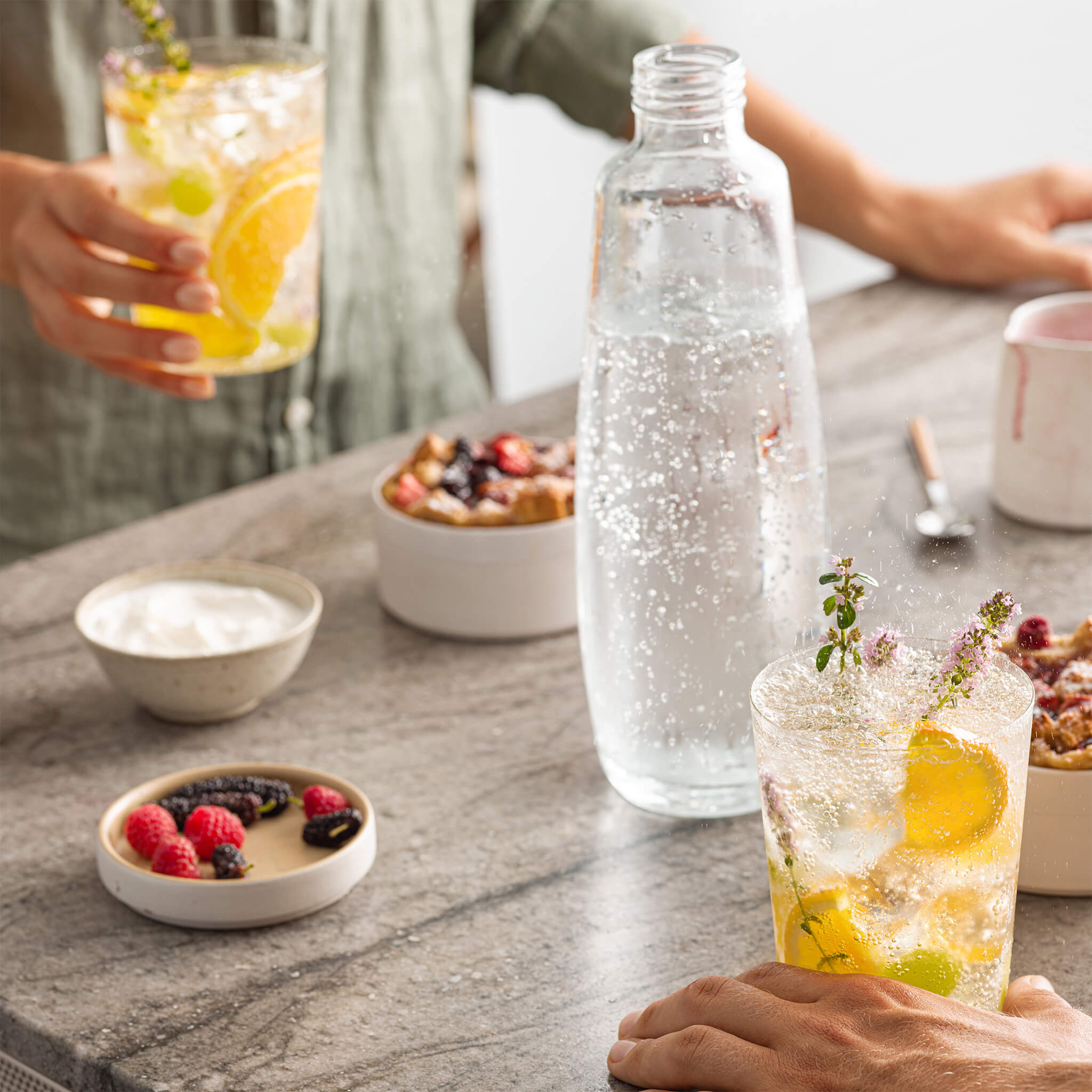1l Glass Carafe