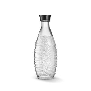 SodaStream - Carbonating Carafe for Aqua Fizz machines | Eco-Friendly Reusable Glass Bottle | Keeps Sparkling Water Fresh | Dishwasher Safe