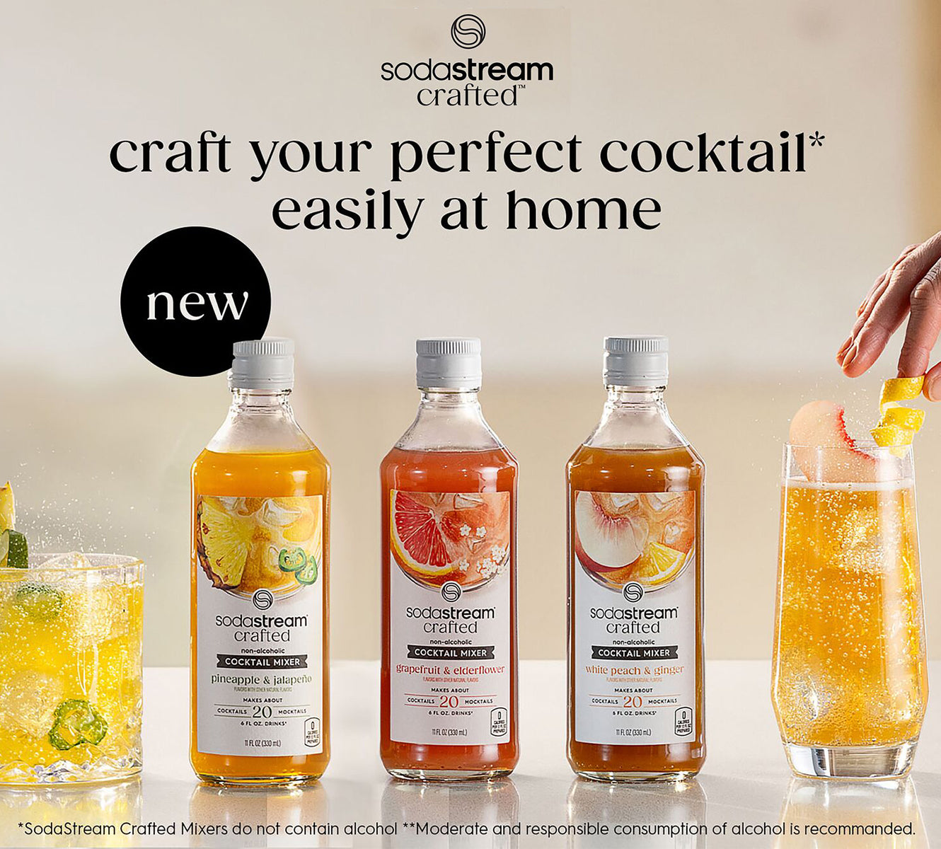 SodaStream? Crafted Mixers? Variety Pack